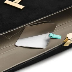 Tiffany & Co. Tiffany T Clutch in Black Suede | ^Women Bags|Women's Accessories