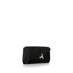 Tiffany & Co. Tiffany T Clutch in Black Suede | ^Women Bags|Women's Accessories