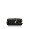 Tiffany & Co. Tiffany T Clutch in Black Leather with a Chain | ^Women Bags|Women's Accessories