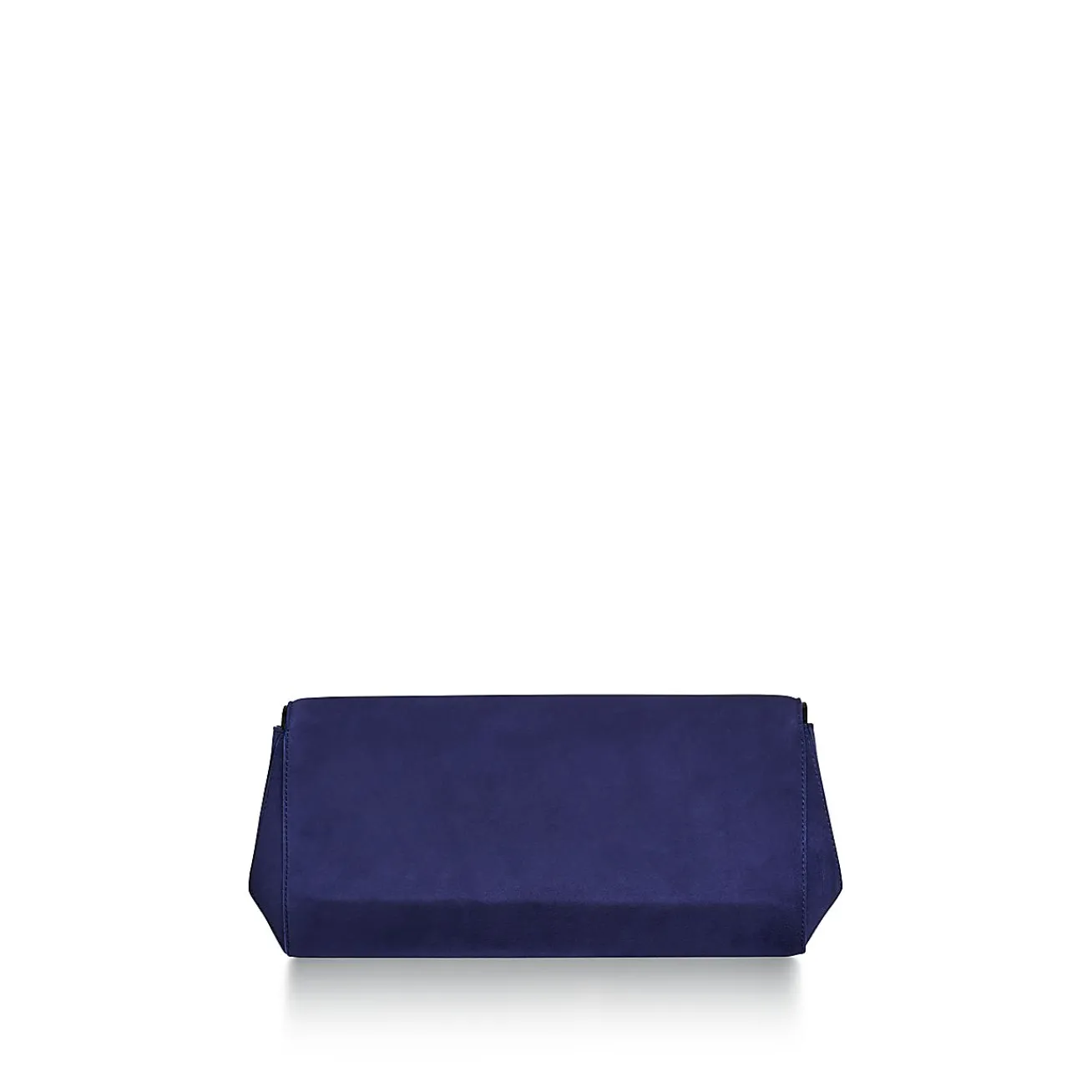 Tiffany & Co. Tiffany T Clutch in Sapphire Blue Suede | ^Women Bags|Women's Accessories
