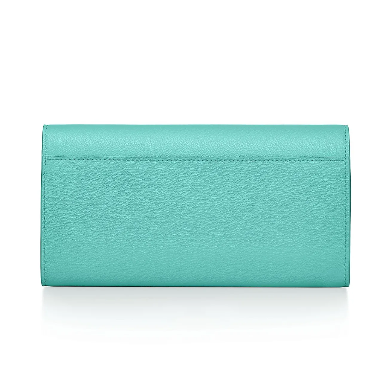 Tiffany & Co. Tiffany T Deco Continental Wallet in Tiffany Blue® Leather | ^Women Small Leather Goods|Women's Accessories