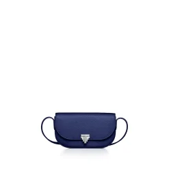 Tiffany & Co. Tiffany T Deco Crossbody Wallet in Sapphire Blue Calf Leather | ^Women Small Leather Goods|Women's Accessories