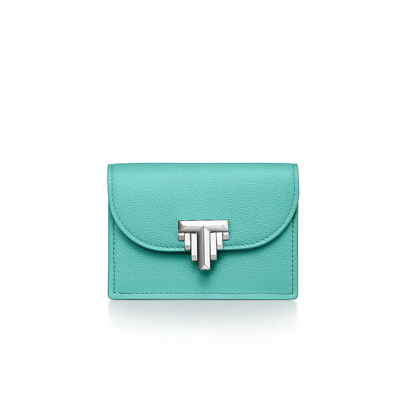 Tiffany & Co. Tiffany T Deco Flap Card Holder in Tiffany Blue® Leather | ^Women Gifts for Her|Her