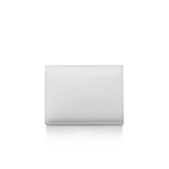 Tiffany & Co. Tiffany T Deco Small Wallet in White Leather | ^Women Small Leather Goods|Women's Accessories