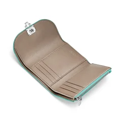 Tiffany & Co. Tiffany T Deco Small Wallet in Tiffany Blue® Leather | ^Women Tiffany Blue® Gifts