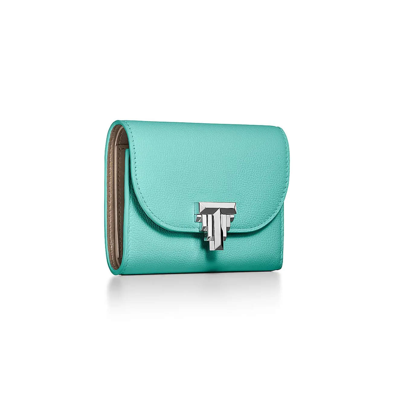 Tiffany & Co. Tiffany T Deco Small Wallet in Tiffany Blue® Leather | ^Women Tiffany Blue® Gifts