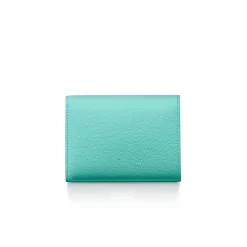 Tiffany & Co. Tiffany T Deco Small Wallet in Tiffany Blue® Leather | ^Women Tiffany Blue® Gifts