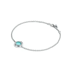 Tiffany & Co. Tiffany T diamond and turquoise circle bracelet in 18k white gold. | ^ Bracelets|Diamond Jewelry