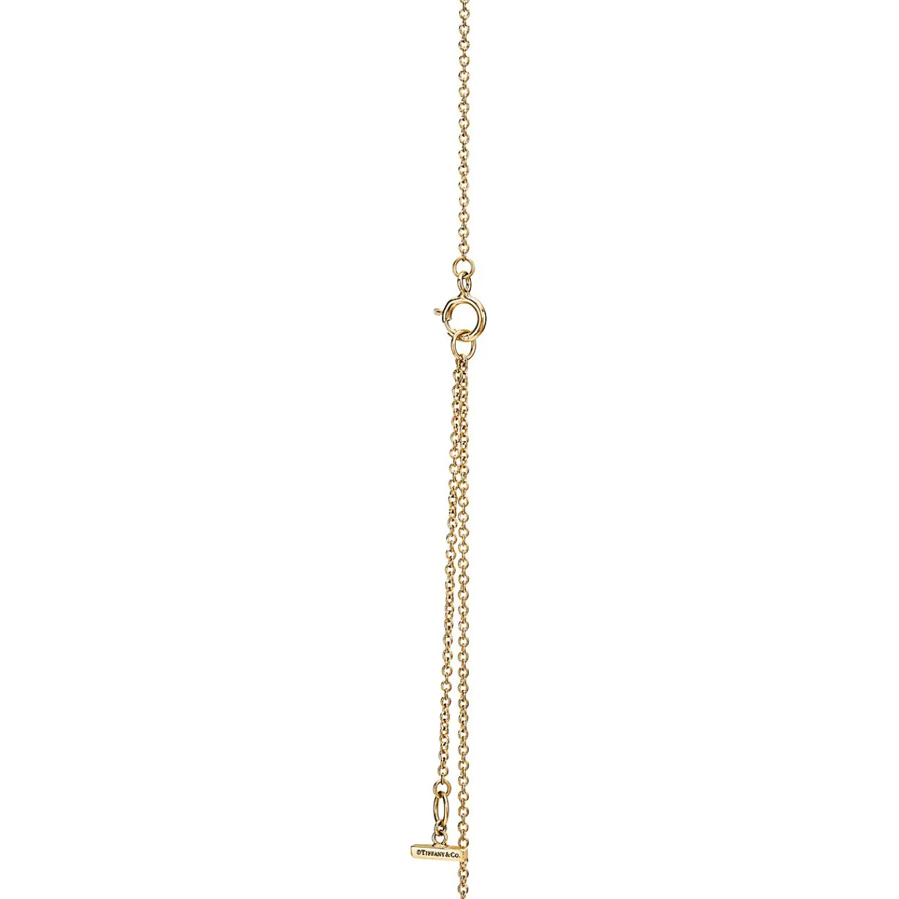 Tiffany & Co. Tiffany T diamond and turquoise circle pendant in 18k gold, small. | ^ Necklaces & Pendants|Gold Jewelry