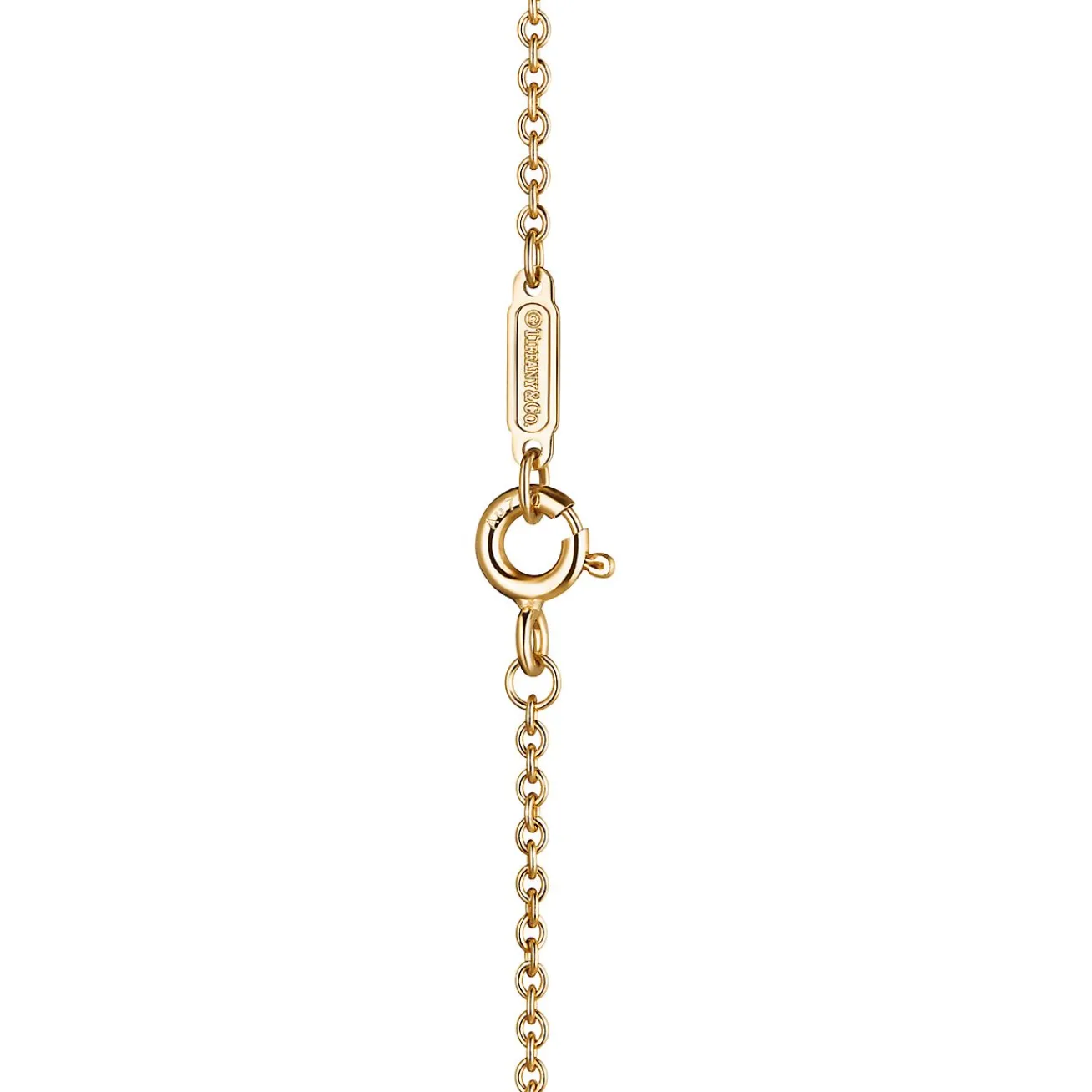 Tiffany & Co. Tiffany T diamond double chain bracelet in 18k gold, medium. | ^ Bracelets|Gold Jewelry