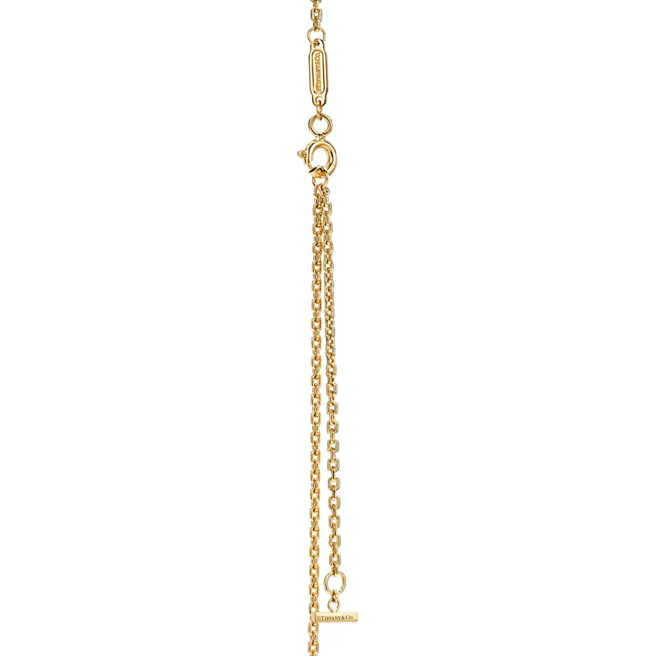 Tiffany & Co. Tiffany T extra large smile pendant in 18k gold. | ^ Necklaces & Pendants|Men's Jewelry