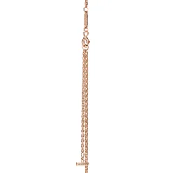 Tiffany & Co. Tiffany T extra large smile pendant in 18k rose gold with diamonds. | ^ Necklaces & Pendants|Men's Jewelry