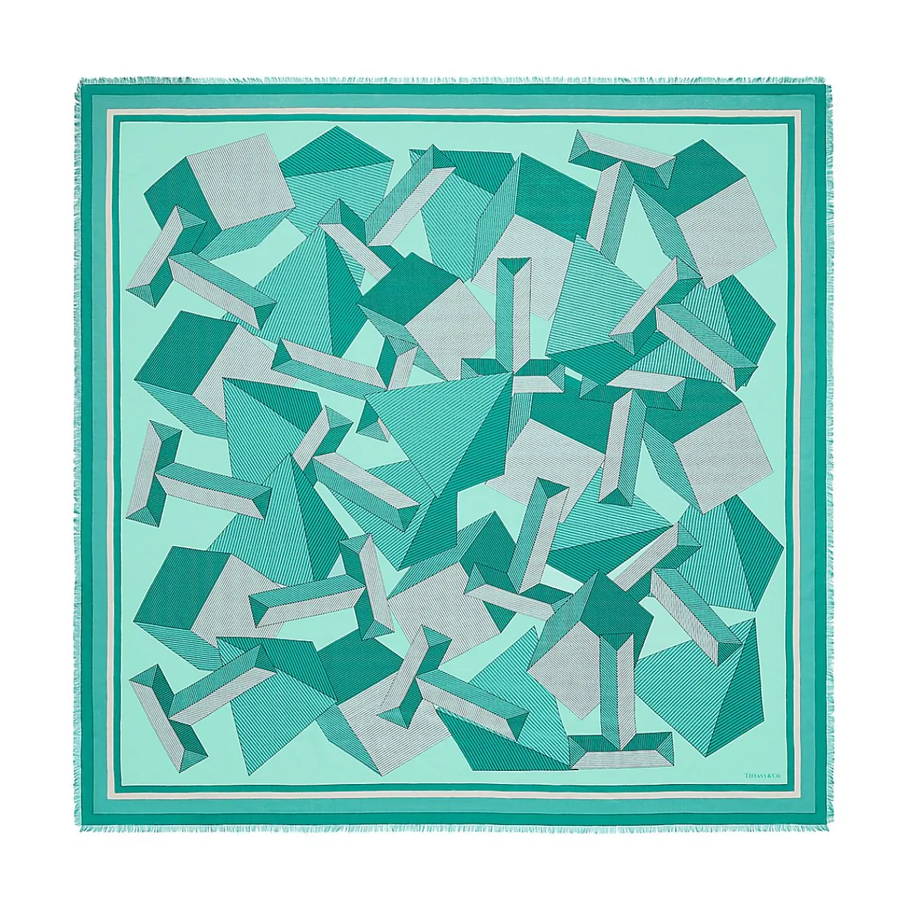 Tiffany & Co. Tiffany T Giant T Stole in Tiffany Blue® Cashmere and Silk | ^Women Gifts for Her|Her