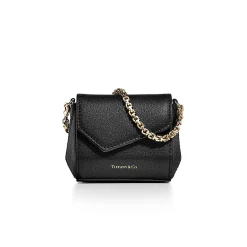 Tiffany & Co. Tiffany T Nano Bag in Black Leather | ^Women Small Leather Goods|Women's Accessories