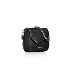 Tiffany & Co. Tiffany T Nano Bag in Black Leather | ^Women Small Leather Goods|Women's Accessories