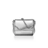 Tiffany & Co. Tiffany T Nano Bag in Silver Leather | ^Women Small Leather Goods|Women's Accessories