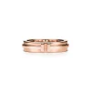 Tiffany & Co. Tiffany T narrow ring in 18k rose gold, 4.5 mm wide. | ^Women Rings|Men's Jewelry