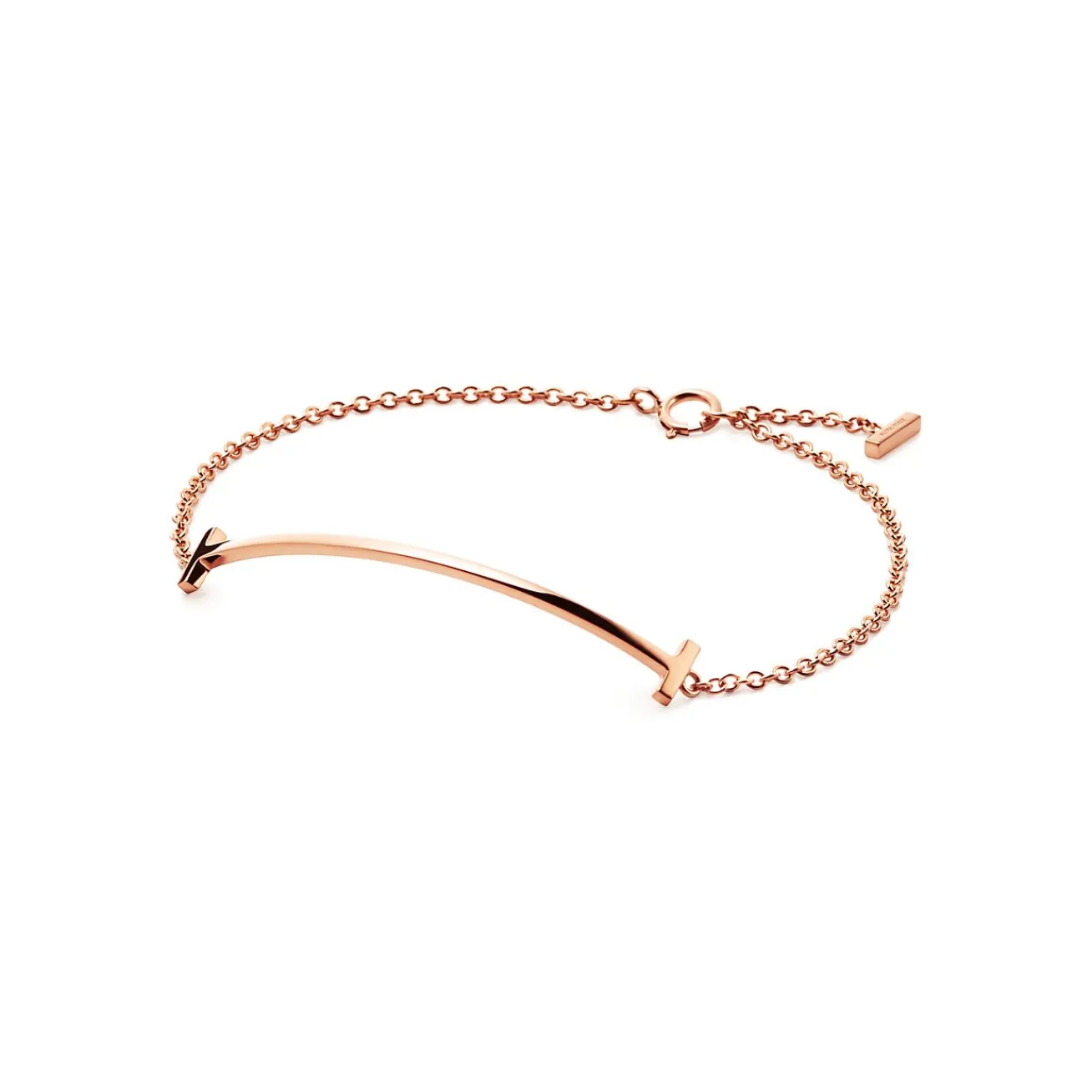 Tiffany & Co. Tiffany T Smile Bracelet in Rose Gold | ^ Bracelets|Men's Jewelry