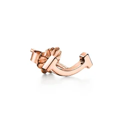 Tiffany & Co. Tiffany T smile earrings in 18k rose gold. | ^ Earrings|Rose Gold Jewelry