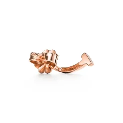 Tiffany & Co. Tiffany T smile earrings in 18k rose gold. | ^ Earrings|Rose Gold Jewelry