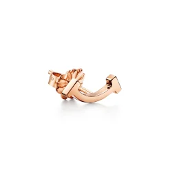 Tiffany & Co. Tiffany T Smile Pendant and Earrings Set in Rose Gold | ^ Tiffany T|Online Exclusives