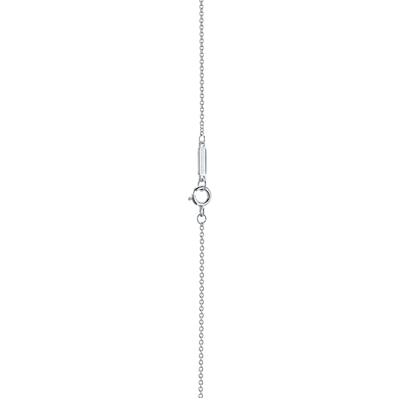 Tiffany & Co. Tiffany T Smile Pendant in White Gold with Diamonds, Small | ^ Necklaces & Pendants|Diamond Jewelry