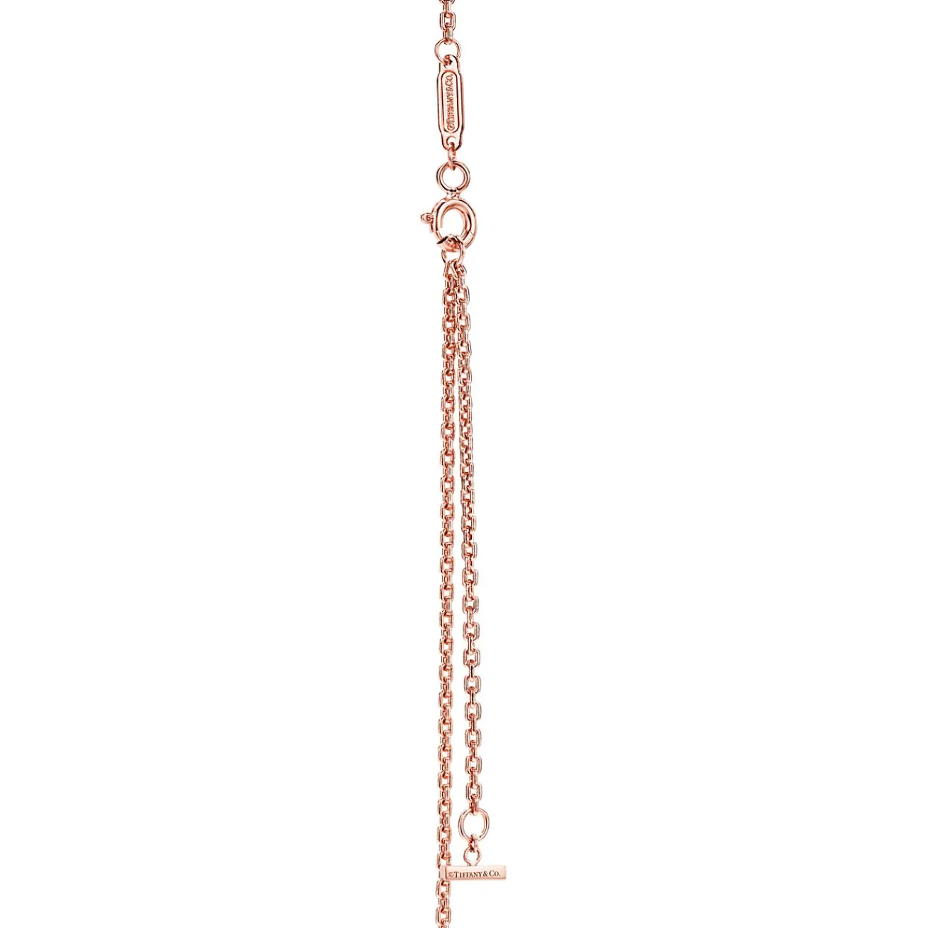 Tiffany & Co. Tiffany T Smile Pendant in Rose Gold, Small | ^ Necklaces & Pendants|Men's Jewelry