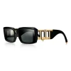 Tiffany & Co. Tiffany T Sunglasses in Black Acetate with Dark Gray Lenses | ^Women Tiffany T|Sunglasses