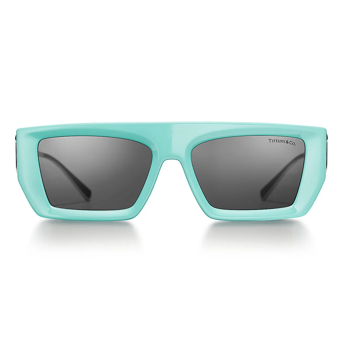 Tiffany & Co. Tiffany T Sunglasses in Tiffany Blue® Acetate with Dark Gray Lenses | ^Women Tiffany T|Tiffany Blue® Gifts