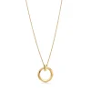 Tiffany & Co. Tiffany T T1 Circle Pendant in Yellow Gold, Large | ^ Necklaces & Pendants|Men's Jewelry