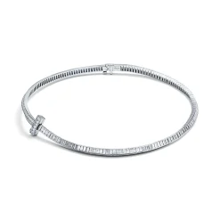Tiffany & Co. Tiffany T T1 diamond necklace in 18k white gold. | ^ Necklaces & Pendants|Diamond Jewelry