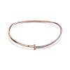 Tiffany & Co. Tiffany T T1 Half Diamond Necklace in Rose Gold | ^ Necklaces & Pendants|Rose Gold Jewelry