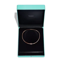 Tiffany & Co. Tiffany T T1 Half Diamond Necklace in Rose Gold | ^ Necklaces & Pendants|Rose Gold Jewelry