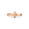 Tiffany & Co. Tiffany T T1 Ring in Rose Gold, 2.5 mm | ^ Rings|Men's Jewelry