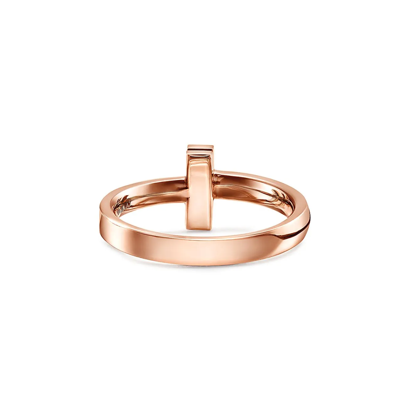 Tiffany & Co. Tiffany T T1 Ring in Rose Gold, 2.5 mm | ^ Rings|Men's Jewelry