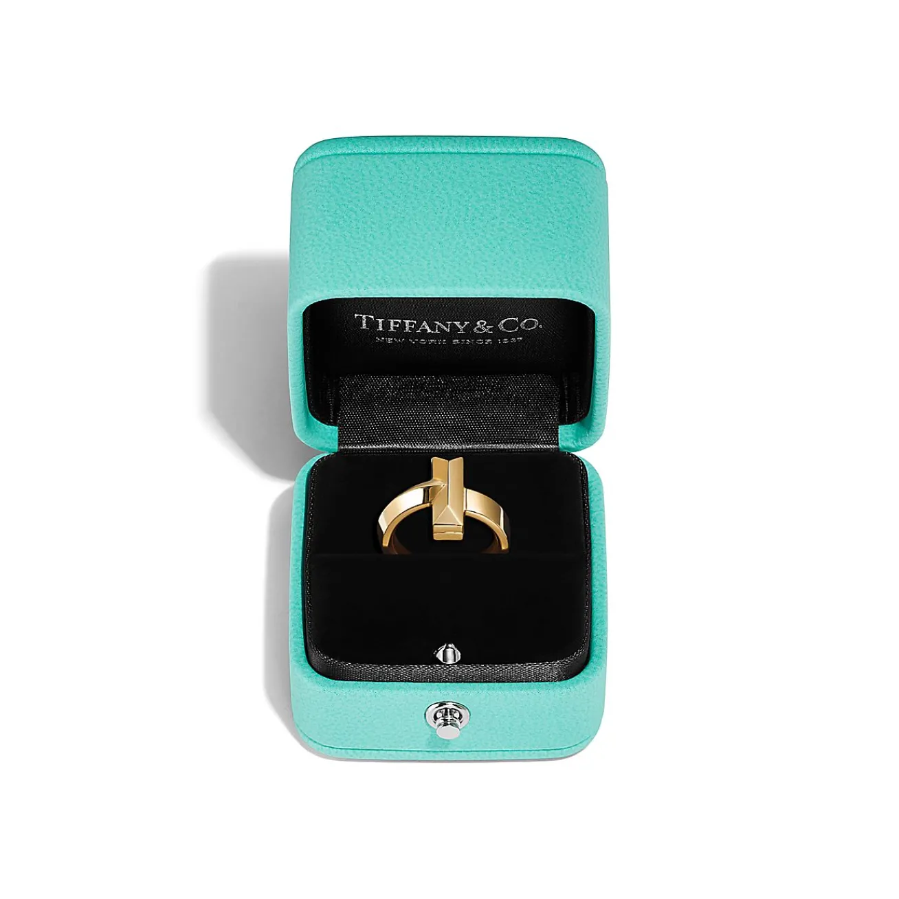 Tiffany & Co. Tiffany T T1 Ring in Yellow Gold, 4.5 mm Wide | ^ Rings|Men's Jewelry