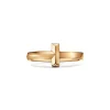 Tiffany & Co. Tiffany T T1 Ring in Yellow Gold, 2.5 mm Wide | ^ Rings|Men's Jewelry