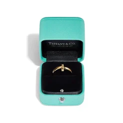 Tiffany & Co. Tiffany T T1 Ring in Yellow Gold, 2.5 mm Wide | ^ Rings|Men's Jewelry