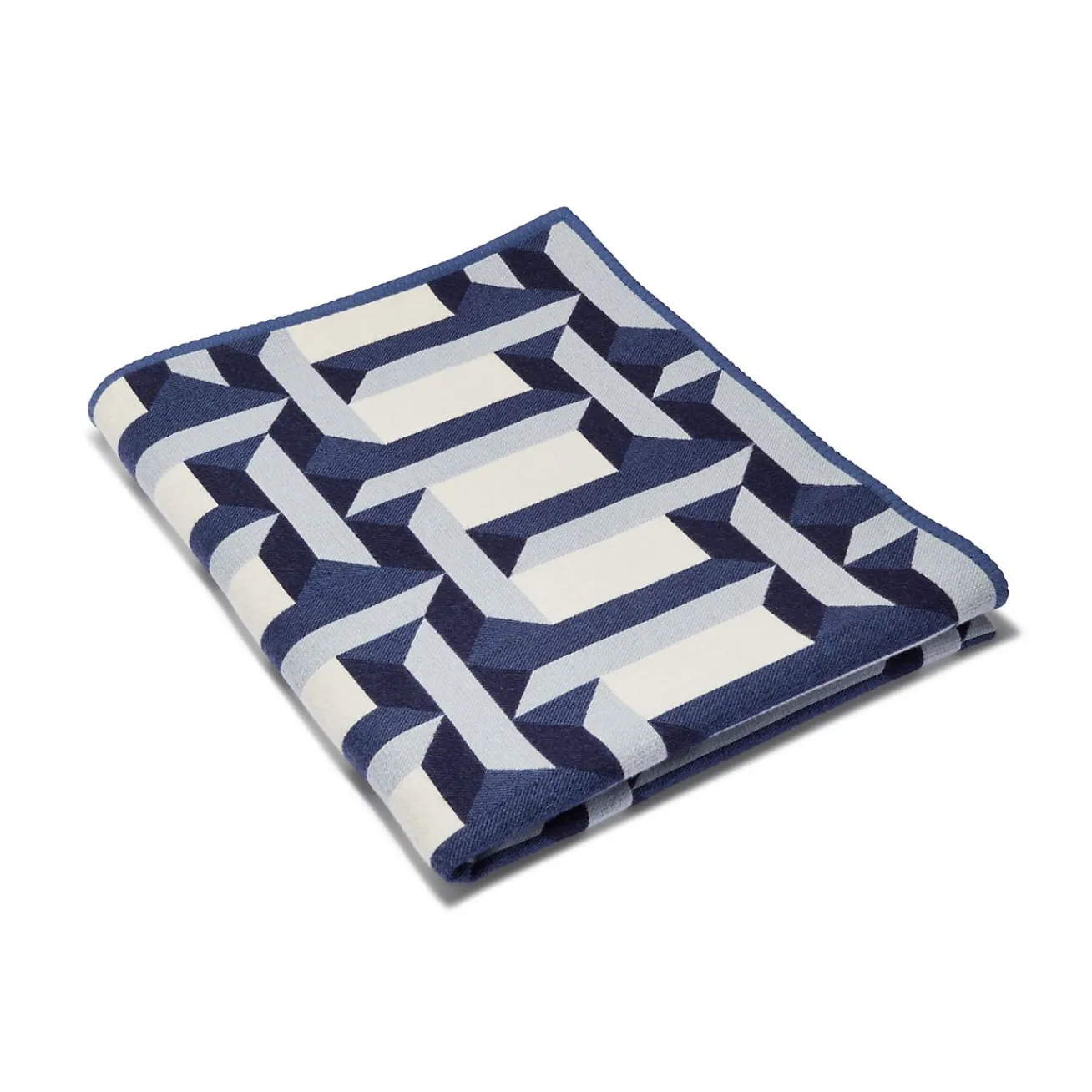 Tiffany & Co. Tiffany T True Blanket in Tanzanite-colored Wool and Cashmere | ^ The Home|Housewarming Gifts