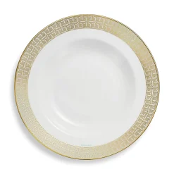 Tiffany & Co. Tiffany T True Bowl with a Hand-painted Gold Rim | ^ Tableware