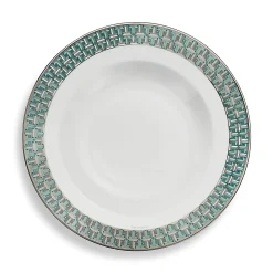 Tiffany & Co. Tiffany T True Bowl with a Hand-painted Platinum Rim | ^ Tableware