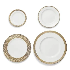 Tiffany & Co. Tiffany T True Charger with a Hand-painted Gold Rim | ^ The Home|Housewarming Gifts