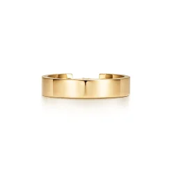 Tiffany & Co. Tiffany T True diamond link ring in 18k gold, 4 mm wide. | ^ Rings|Men's Jewelry