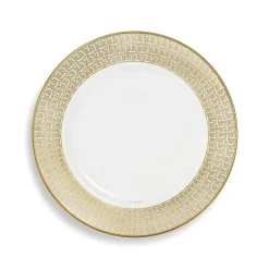 Tiffany & Co. Tiffany T True Dinner Plate with a Hand-painted Gold Rim | ^ The Home|Housewarming Gifts