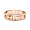 Tiffany & Co. Tiffany T True hinged bracelet in 18k rose gold, medium. | ^ Bracelets|Men's Jewelry