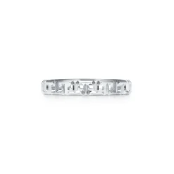 Tiffany & Co. Tiffany T True narrow ring in 18k white gold, 3.5 wide. | ^Women Rings|Men's Jewelry