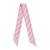 Tiffany & Co. Tiffany T True Ribbon Scarf in Crystal Pink Silk | ^Women Scarves & Stoles|Women's Accessories