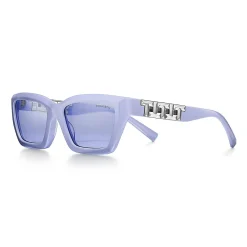 Tiffany & Co. Tiffany T True Sunglasses in Violet Acetate with Violet Lenses | ^Women Tiffany T|Sunglasses