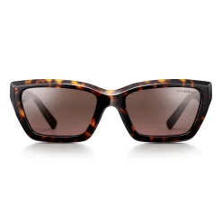 Tiffany & Co. Tiffany T True Sunglasses in Tortoise Acetate with Light Brown Lenses | ^Women Tiffany T|Sunglasses