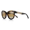 Tiffany & Co. Tiffany T True Sunglasses in Tortoise Acetate with Brown Gradient Lenses | ^Women Tiffany T|Sunglasses